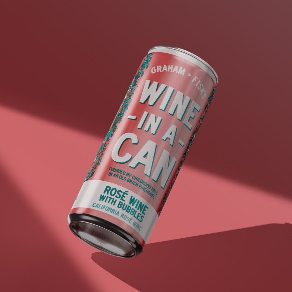 Rosé Wine With Bubbles