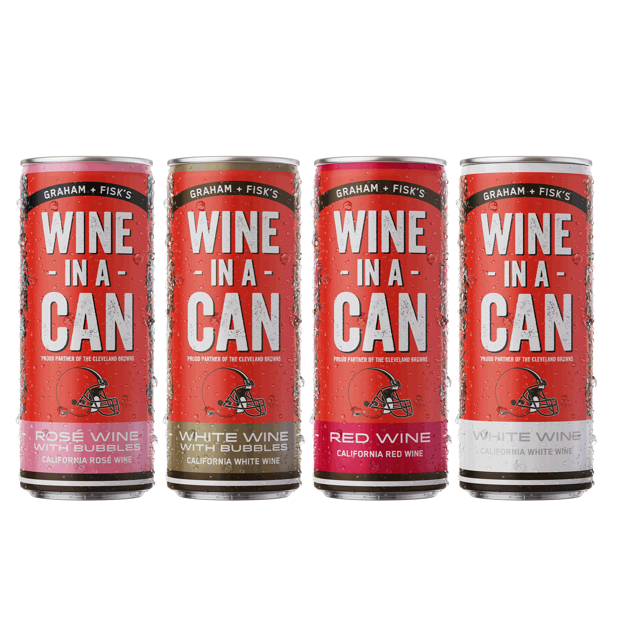 Cleveland Browns Edition Wine-In-A-Can