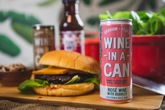 the best canned wine pairings with burgers